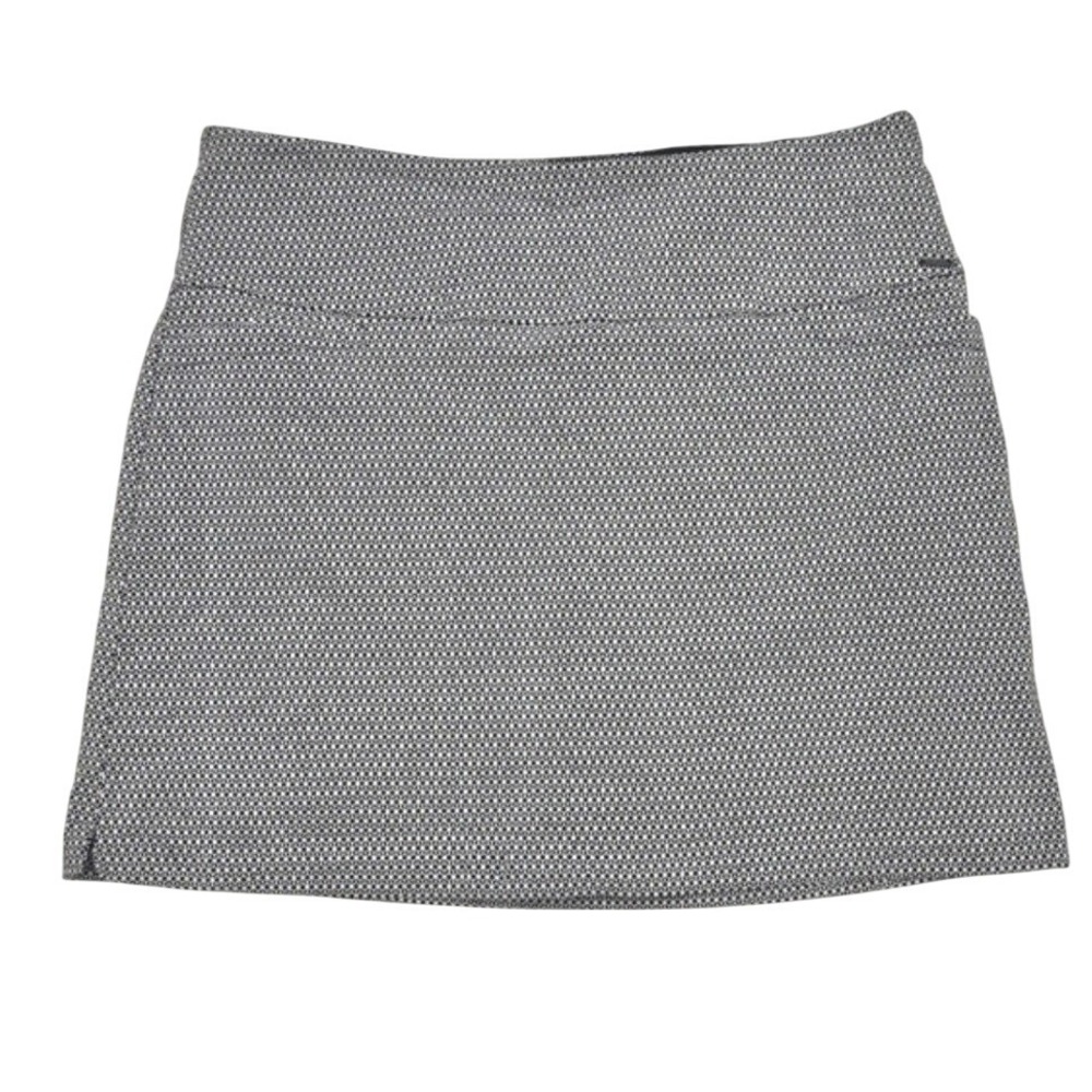 S. C. & Co. Black and White Skort ‎ Geometric Design Size XXL